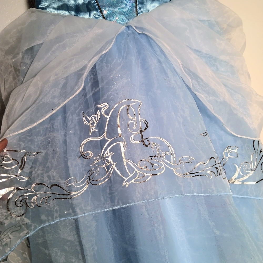 Bibbidi Bobbidi Boutique Disney Parks Cinderella Princess Sequin Dress - Picture 4 of 9